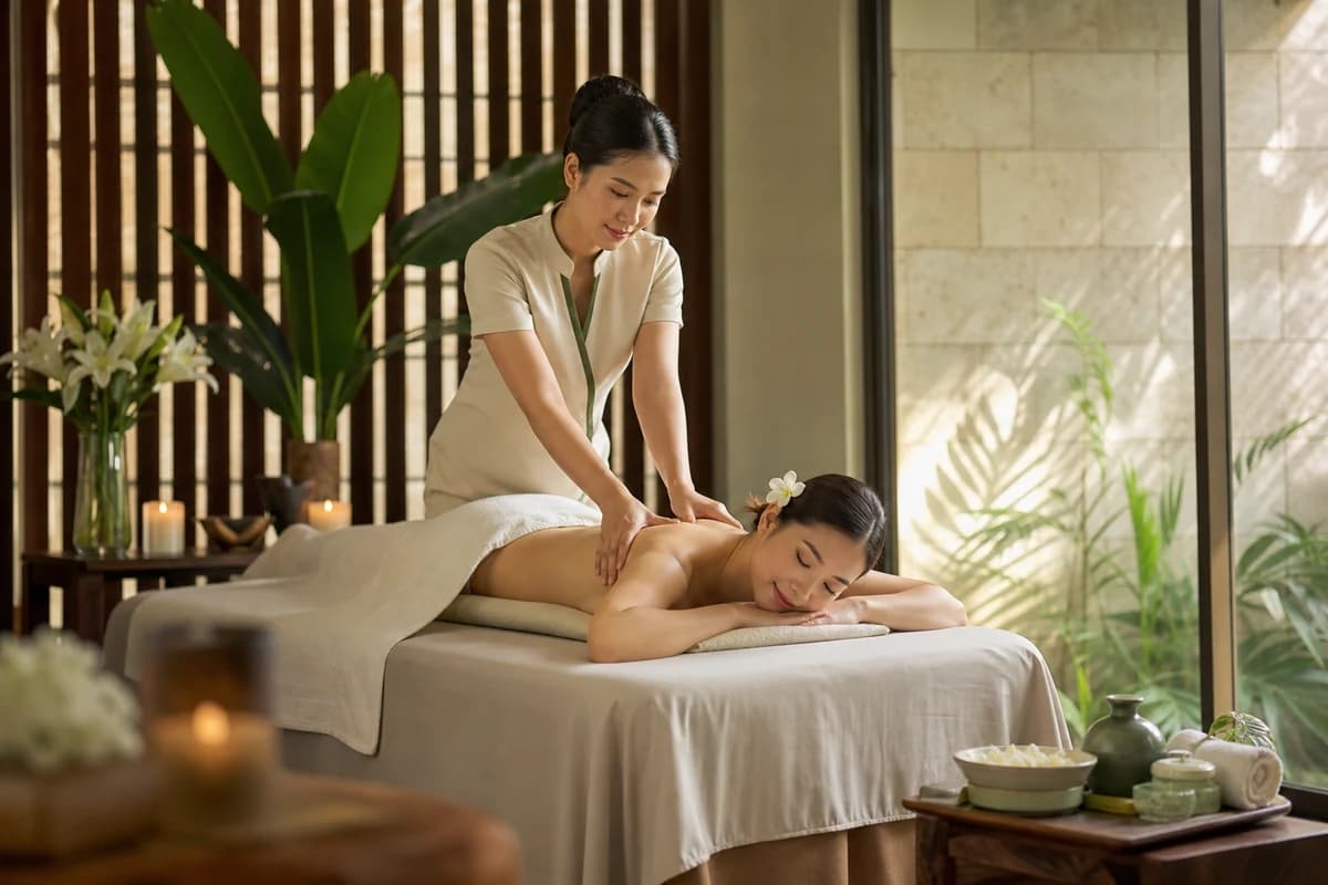 Angels Massage service at Cradle Massage and Wellness Spa