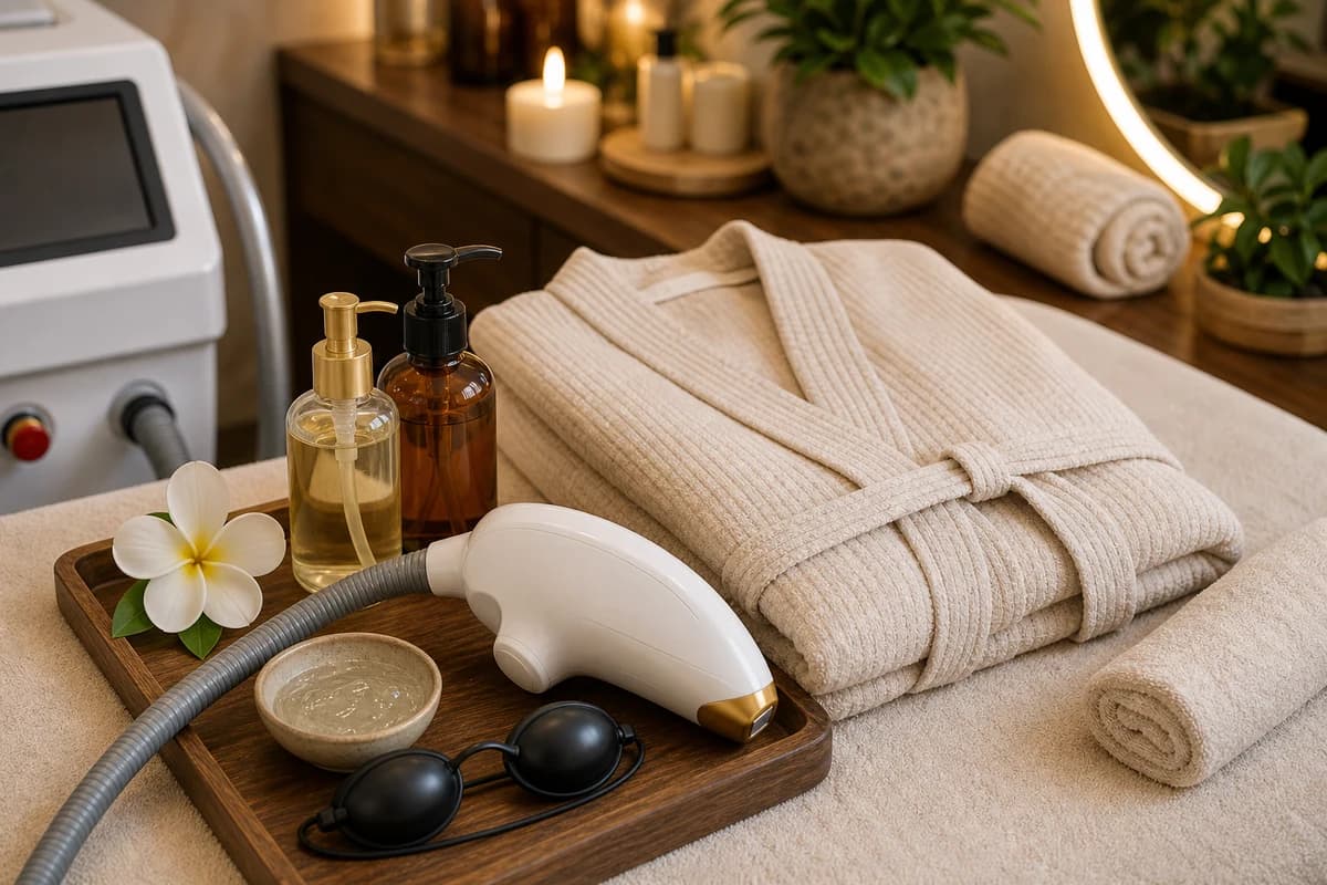 Diode Laser Chest service at Cradle Massage and Wellness Spa