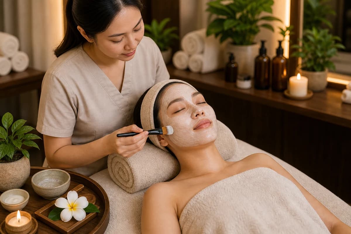 Facial Cleansing with Mask service at Cradle Massage and Wellness Spa