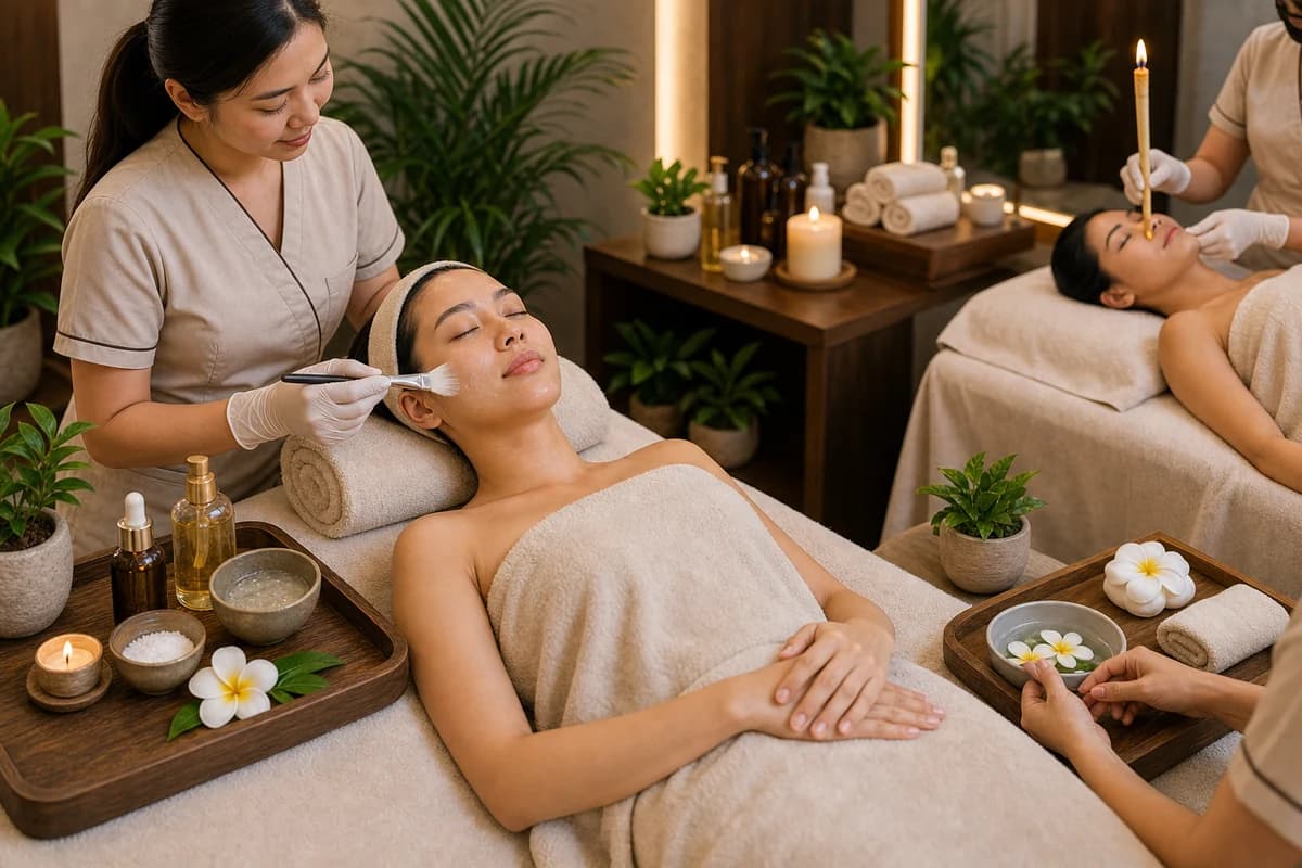 Celestial Glow Package service at Cradle Massage and Wellness Spa
